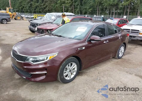 2016 Kia Optima Lx z USA, uszkodzony, nr VIN 5XXGT4L39GG088686